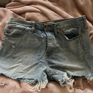 Madewell Jean shorts